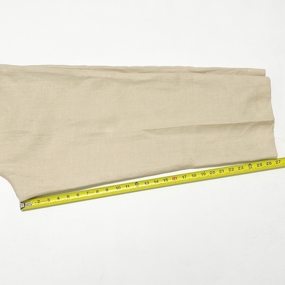 Talbots 100% LINEN Woman Casual Pants Size 14 - Picture 7 of 12